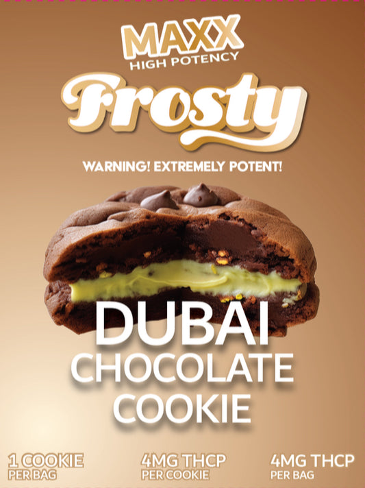Frosty Dubai Chocolate Cookie